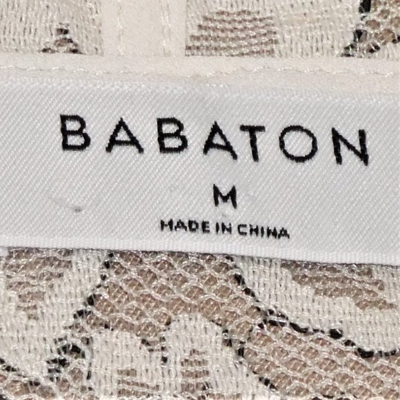 Atitzia Babaton Hopkins Cream Lace Blouse/ Top Size M - Picture 7 of 9